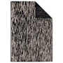 nanimarquina - Tapis en laine Doblecara 2, réversible, 200 x 300 cm, beige / noir