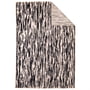 nanimarquina - Doblecara 1 tapis de laine, réversible, 200 x 300 cm, noir / blanc