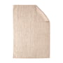 nanimarquina - Doblecara 4 tapis de laine, réversible, 170 x 240 cm, beige