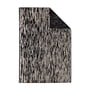 nanimarquina - Tapis en laine Doblecara 2, réversible, 170 x 240 cm, beige / noir