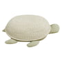 Lorena Canals - Sea Turtle Panier de rangement, Mama, 45 x 70 cm, naturel / olive