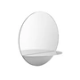 Normann Copenhagen - Horizon Miroir, rond, acier inoxydable