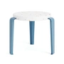 TipToe - Tabouret pour enfants MINI LOU Tutti, plastique recyclé, bleu cétacé