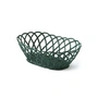 Pols Potten - Bakkie Corbeille, ovale 28 x 20,5 cm, vert foncé