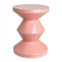Pols Potten - Zig Zag Tabouret, rose clair