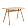 Nobodinoz - Growing Green Table pour enfants, 70 x 40 x 50 cm, chêne naturel