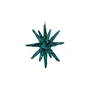 House Doctor - Spike Ornements, Ø 7,5 cm, vert avec paillettes