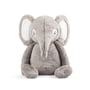 Sebra - Doudou Finley l'éléphant, 38 cm, gris