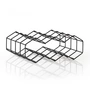 Zone Denmark - Rocks Casier à vin, 28,8 cm, noir