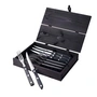 Gense - Old Farmer Couverts à steak, noir / acier (8 pcs.)