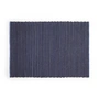 HAY - Channel Tapis, 140 x 200 cm, bleu / blanc