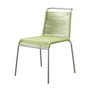 FDB Møbler - M20 Teglgård Chaise Outdoor, cordelette verte