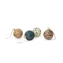 ferm Living - Marble Boule de Noël, Ø 8 cm, mixte (set de 4)