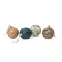 ferm Living - Marble Boule de Noël, Ø 10 cm, mixte (set de 4)