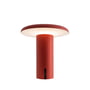 Artemide - Takku Lampe de table LED, rouge anodisé