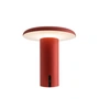 Artemide - Takku Lampe de table LED, rouge anodisé