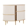 Umage - Audacious Highboard Commode, chêne naturel / white sands