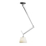 Artemide - Tolomeo Decentrata Suspensione Lampe suspendue, aluminium / abat-jour en parchemin Ø 32 cm