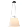 Artemide - Tolomeo Mega Suspension Lampe suspendue, aluminium / abat-jour en parchemin H 36 cm x Ø 52 cm