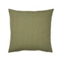 Broste Copenhagen - Bodil Taie d'oreiller, 50 x 50 cm, grape leaf green