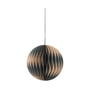 Broste Copenhagen - Christmas Ball Pendentif décoratif, Ø 13 cm, indian tan / deep forest