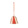 Broste Copenhagen - Christmas Pulp Pendentif décoratif, cloche, pumpkin orange