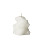 Broste Copenhagen - Reef Bougie Skulputur, H 10 cm, blanc cassé