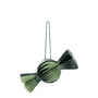 Broste Copenhagen - Caramel Pendentif, light green / forest green