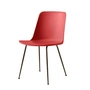 & Tradition - Rely Chair HW6, vermillon / noir