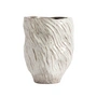 Muubs - Mud Vase, Ø 16 x H 25 cm, oyster