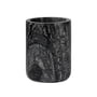 Mette Ditmer - Marble Gobelet pour dentifrice, noir / gris