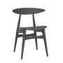 Carl Hansen - CH33T, hêtre soft laqué anthracite