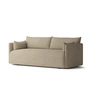 Audo - Offset Sofa , 2 places, beige ( Audo Bouclé 02)