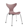 Fritz Hansen - Lily Chaise pour enfant, chrome / wild rose