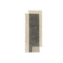 Ferm Living - Counter Tapis de sol, 80 x 200 cm, charcoal / blanc cassé