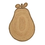 Ferm Living - Tapis de jute tressé, poire / naturel