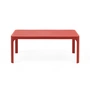 Nardi - Net Table 100, 100 cm x 60 cm, corail