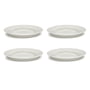 Serax - Dune Soucoupe pour tasse à café by Kelly Wearstler, Ø 13,5 cm, albâtre / blanc (set de 4)