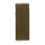 ferm Living - Block Runner, 80 x 200 cm, olive / nature