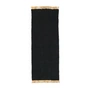 Ferm Living - Block Runner, 80 x 200 cm, noir / naturel