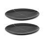 Serax - Zuma Assiette by Kelly Wearstler, Ø 28 cm, Pacific / gris (set de 2)