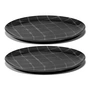 Serax - Zuma Assiette by Kelly Wearstler, Ø 33 cm, Pacific / gris (set de 2)