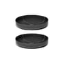 Serax - Zuma Assiette creuse by Kelly Wearstler, Ø 20,5 cm, Pacific / gris (lot de 2)