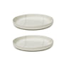 Serax - Zuma Assiette creuse by Kelly Wearstler, Ø 25,5 cm, Salt / blanc (lot de 2)