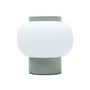 Nuuck - Finn Lampe de table Ø 22 cm, opale blanc / gris