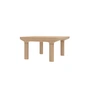 Hartô - Camille Table d'appoint 62 x 50 x 29,5 cm, chêne naturel