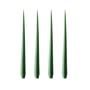 ester & erik - Bougie pointue, 24 cm, No. 62, cut grass / matt (set de 4)