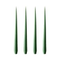 ester & erik - Bougie pointue, 24 cm, No. 62, cut grass / matt (set de 4)