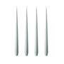 ester & erik - Bougie pointue, 24 cm, No. 67, jade stone / matt (set de 4)