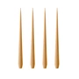 ester & erik - Bougie pointue, 24 cm, No. 27, almond butter / matt (set de 4)